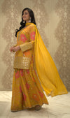 Sharaya (Sharara with Short Kurta and Dupatta)