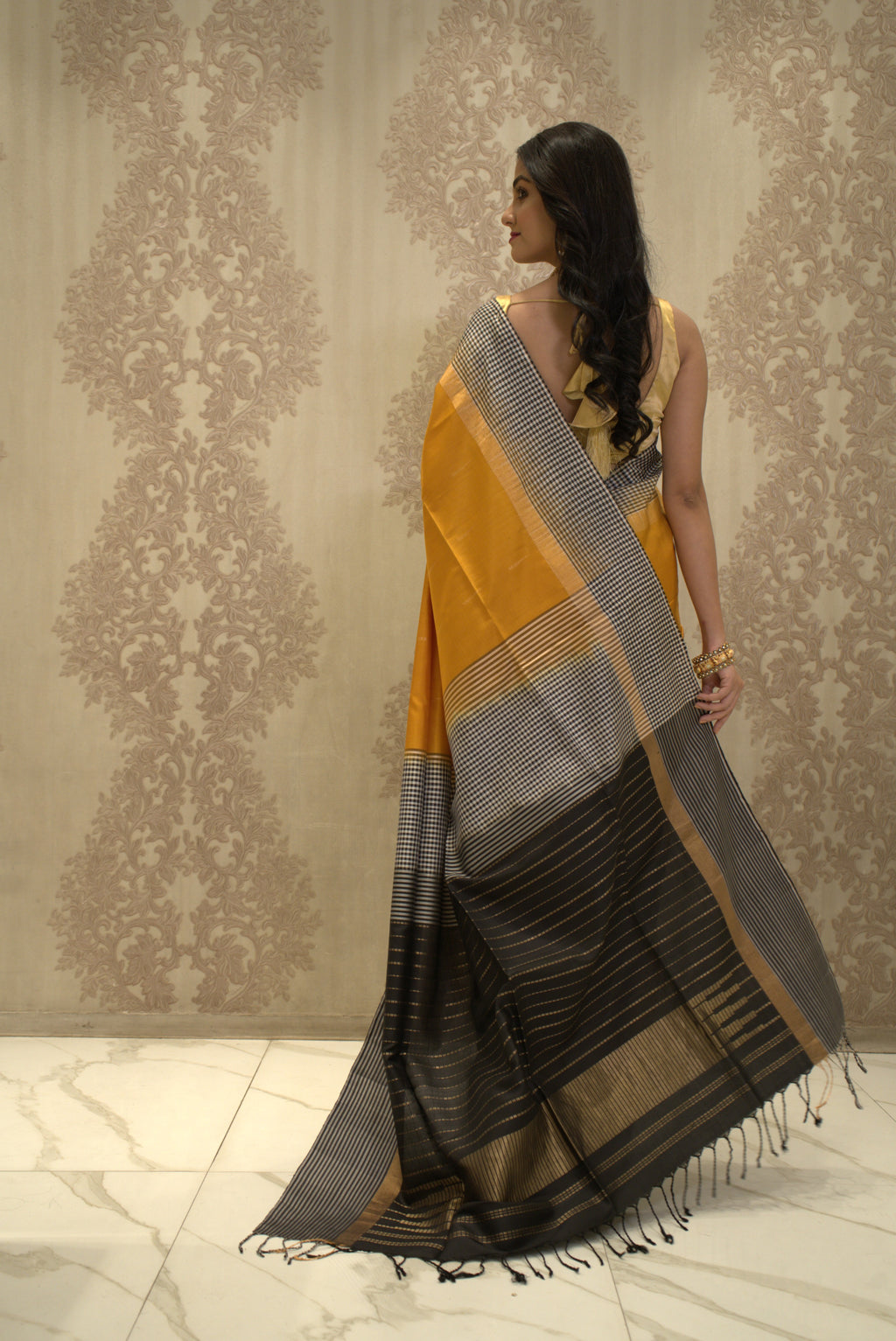 Ruhani (Album Silk Saree with Mina Work)