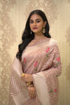 Malhar (Pashmina Silk Saree with Mina Booty Work)