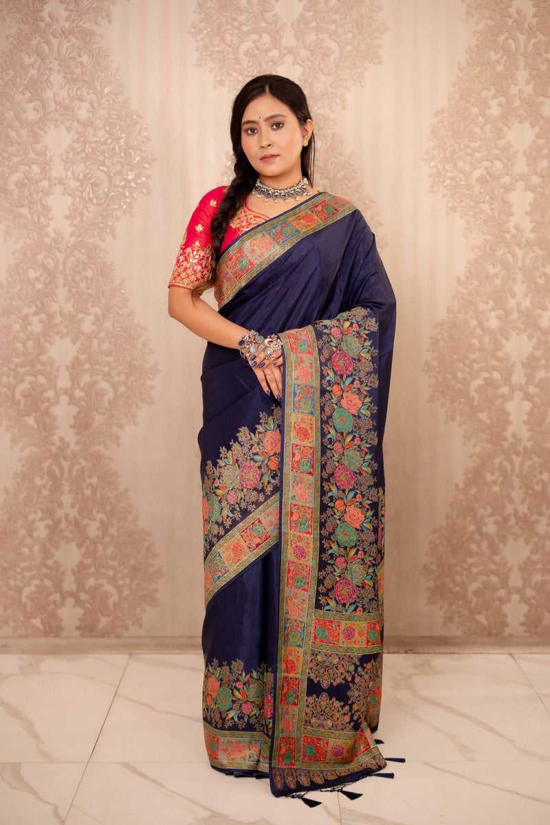 Guldasta (Floral Muga Silk)